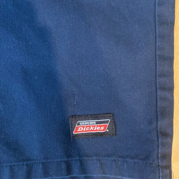 Dickies Mens Work Shorts 44 Navy Blue Cotton Blend Work Skate - Picture 3 of 5